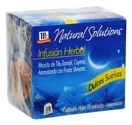 TE DULCES SUEÑOS SOBRES X 10 (MC CORNICK)